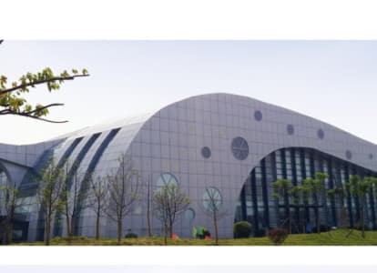 枣阳会议中心外景网架工程